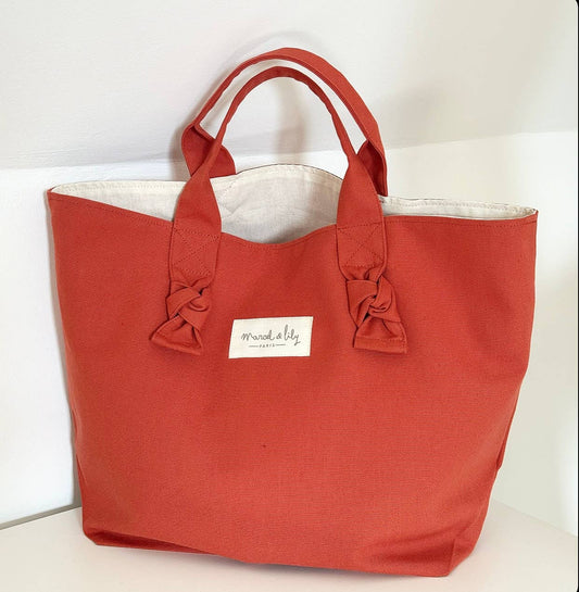 City Bag Coton - Rouille